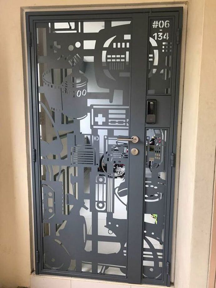 cửa cổng cnc