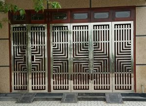 cửa cổng inox