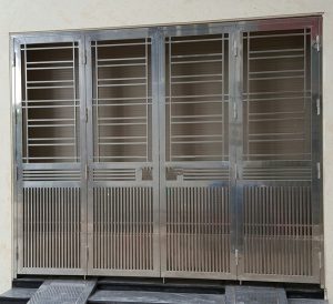 cửa cổng inox