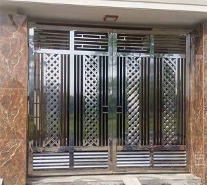 cửa cổng inox