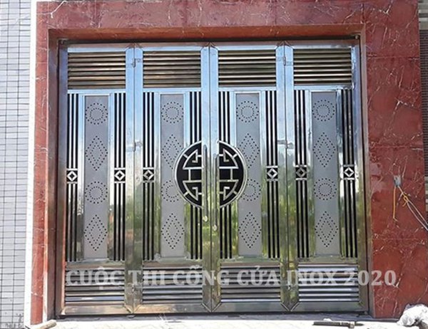 cửa cổng inox