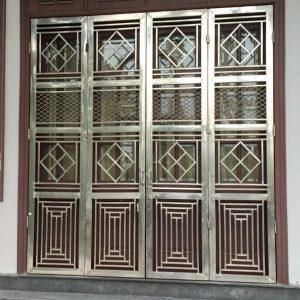 cửa cổng inox