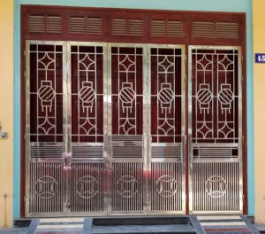 cửa cổng inox