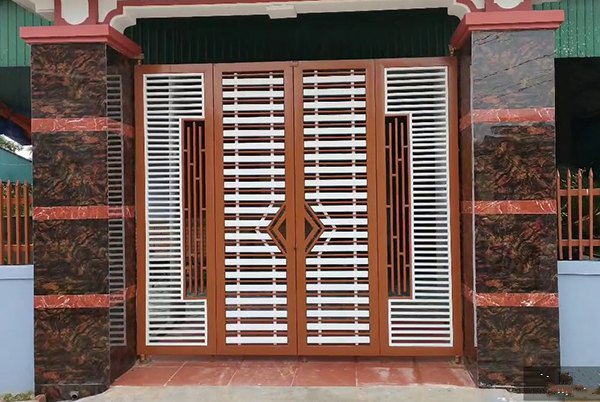 cửa cổng sắt