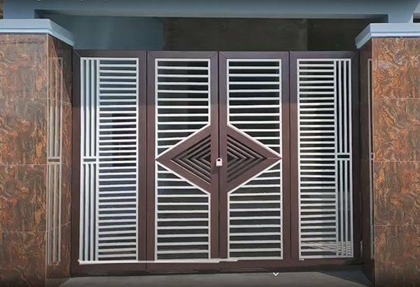 cửa cổng sắt