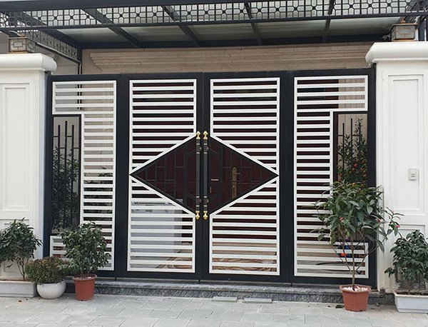 cửa cổng sắt