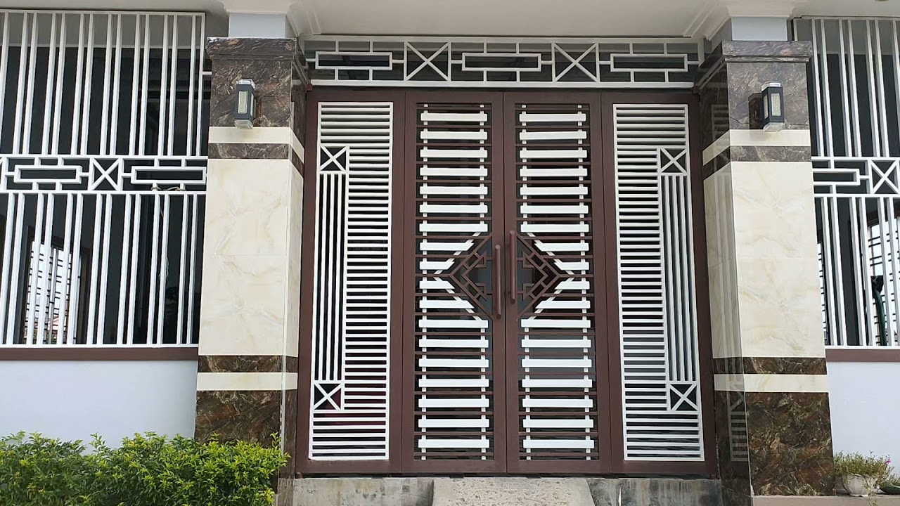 cửa cổng sắt