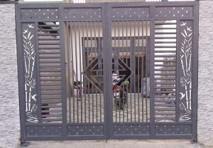 cửa cổng sắt
