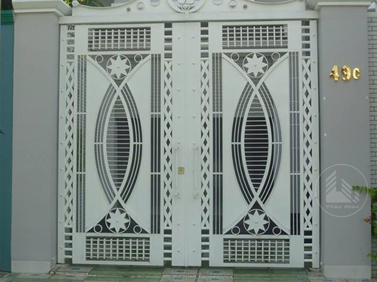cửa cổng sắt