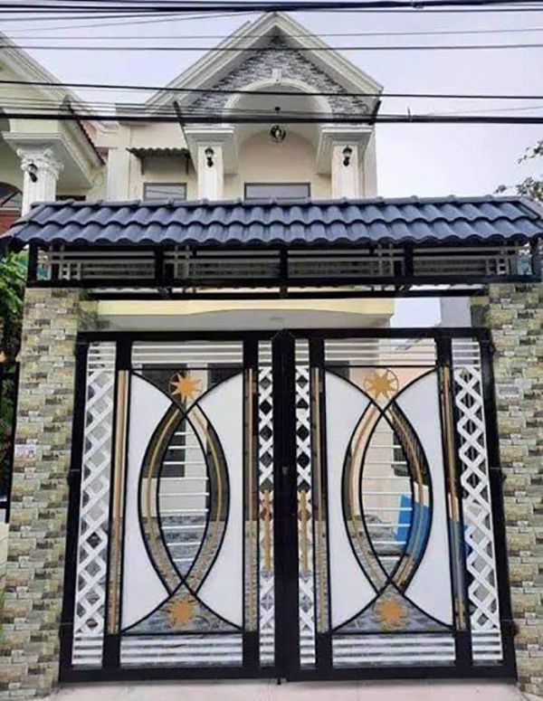 cửa cổng sắt