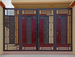 cửa cổng sắt