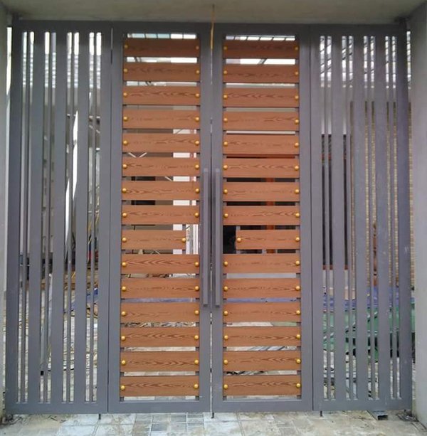 cửa cổng sắt