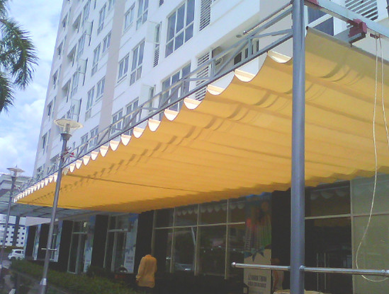mái bạt di động