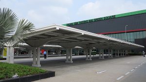mái che bãi gủi xe