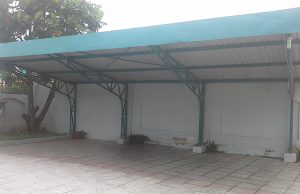 mái che bãi gủi xe